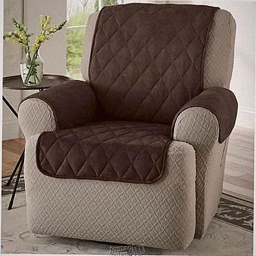 Ultimate Furniture Recliner Protector Chocolate Pet Cover Brown Chair